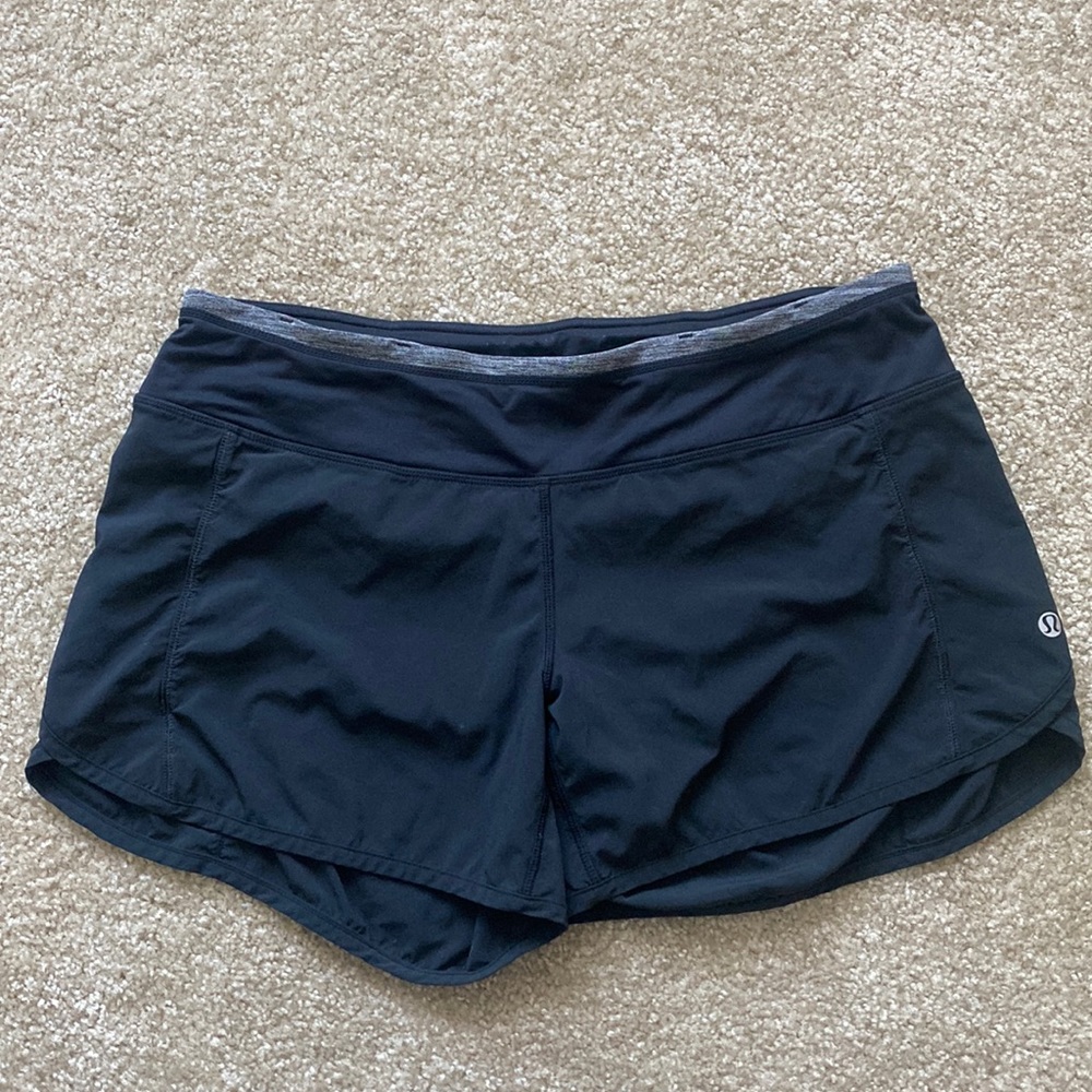 Lululemon Speed Up Shorts in Black